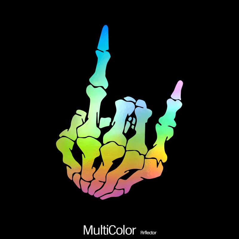 Uniseks Zamonavi Boshqichak Barmoqli Mushuk Avto Yopishtiradigan Vinil Dekali Yangi O'yinchoq