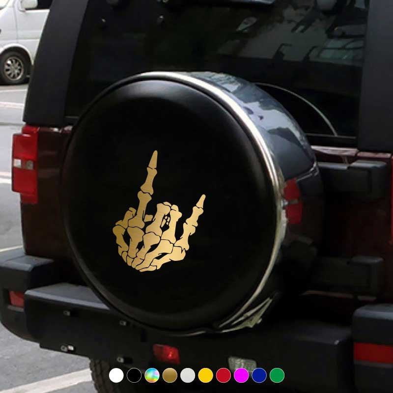 Uniseks Zamonavi Boshqichak Barmoqli Mushuk Avto Yopishtiradigan Vinil Dekali Yangi O'yinchoq