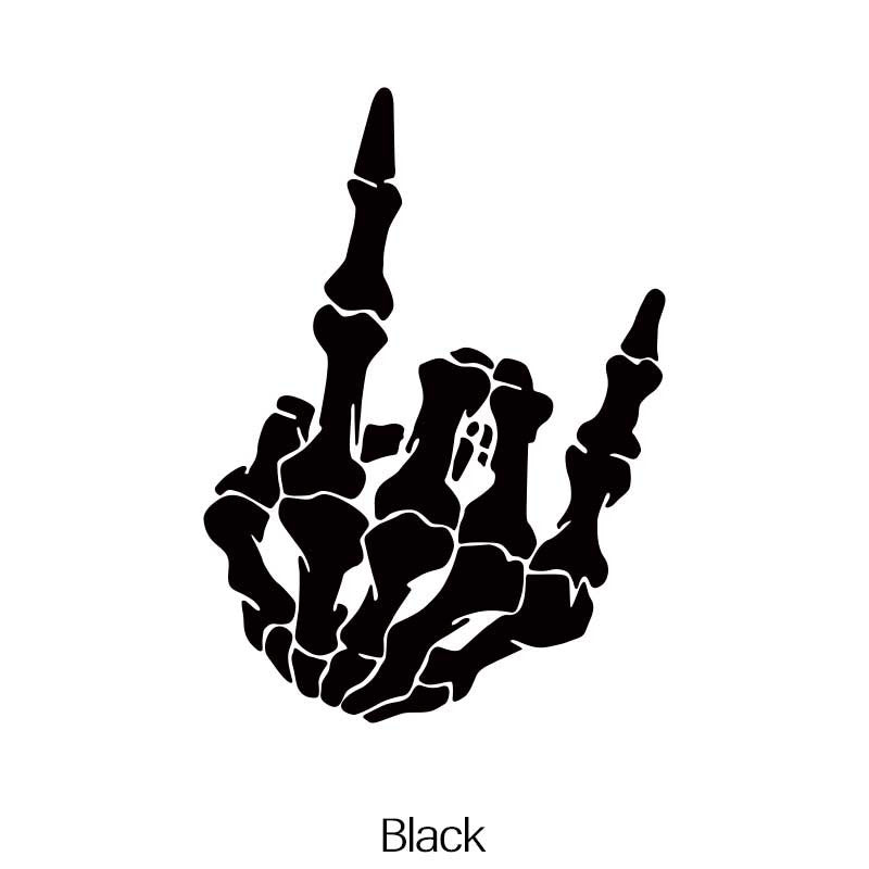 Uniseks Zamonavi Boshqichak Barmoqli Mushuk Avto Yopishtiradigan Vinil Dekali Yangi O'yinchoq