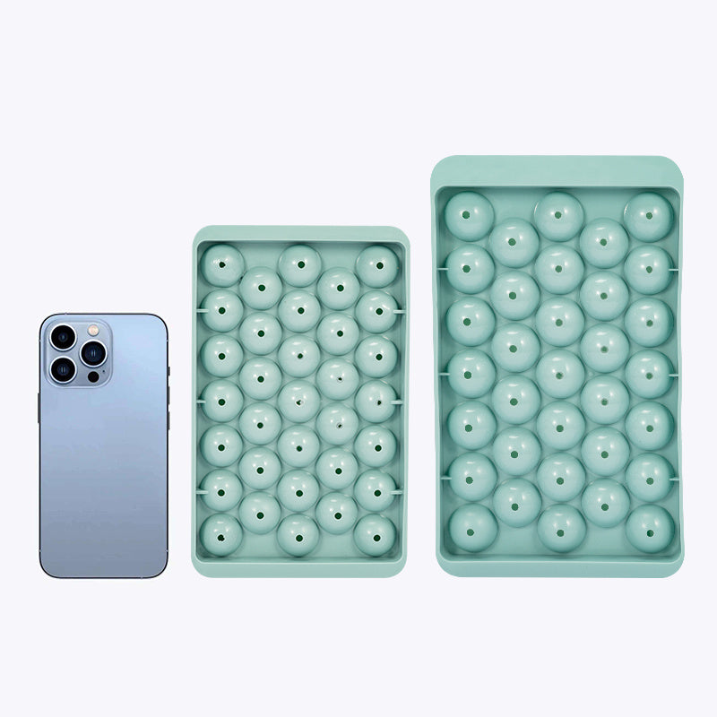 Home Kitchen Ice Cube Tray With Lid Reusable Ice Mold For Refrigerator