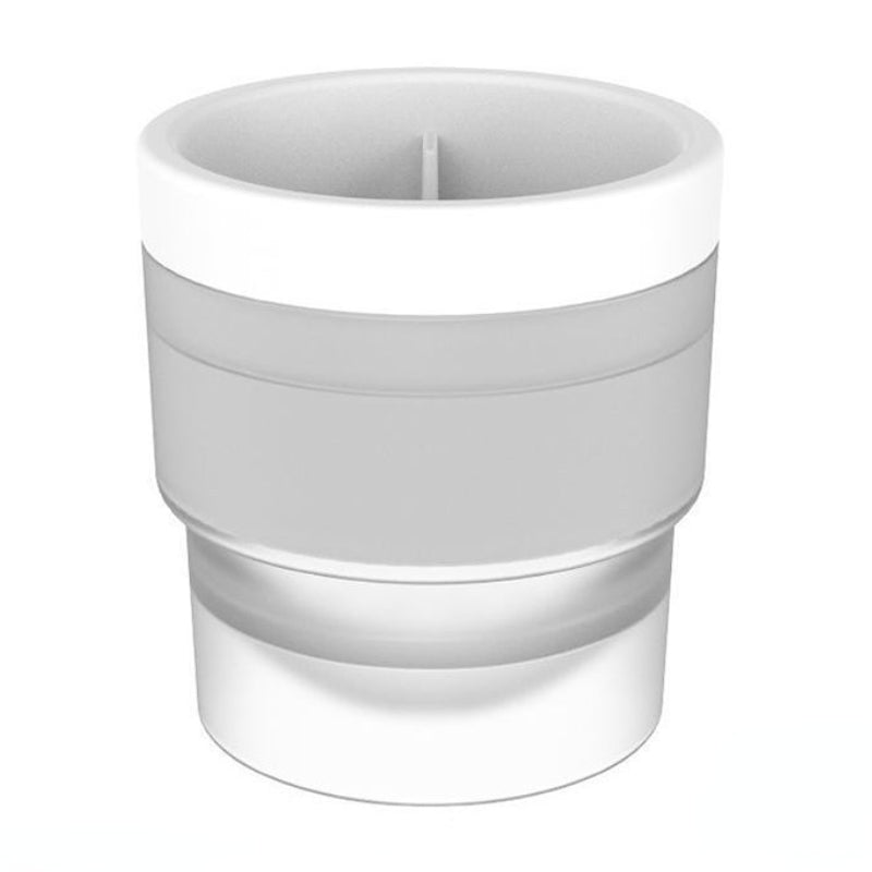 Spherical Whiskey Ice Cube Mold With Cover for Home and Restaurant Use