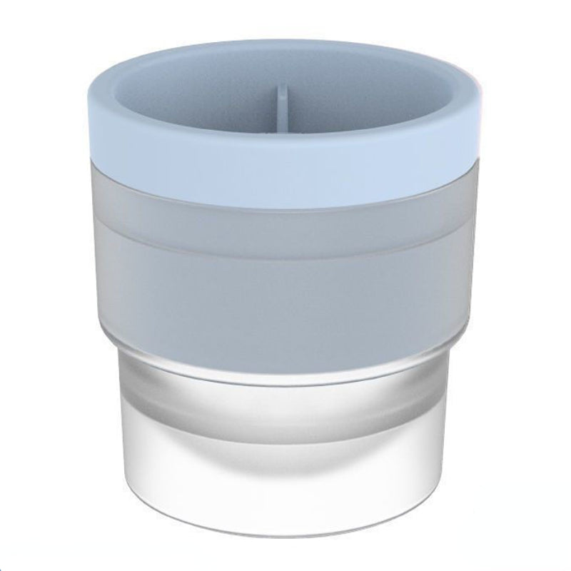 Spherical Whiskey Ice Cube Mold With Cover for Home and Restaurant Use