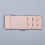 3-Piece Adjustable Bra Extenders Set with 2 Hooks for Comfortable Fit Women Lingerie