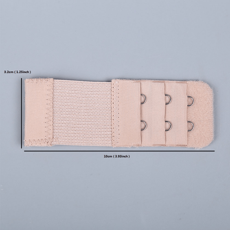 3-Piece Adjustable Bra Extenders Set with 2 Hooks for Comfortable Fit Women Lingerie