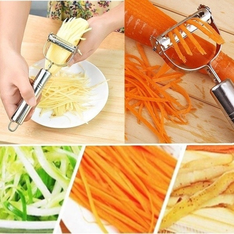 Stainless Steel Vegetable Grater Fruit Peeler Kitchen Gadget