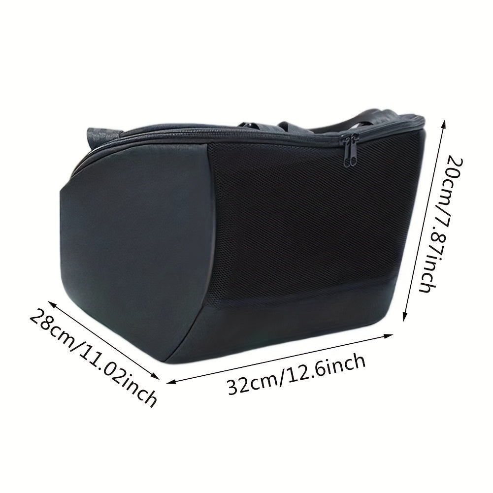 Organizador de asiento de coche con bolsa de cierre rápido para cochecitos y vehículos