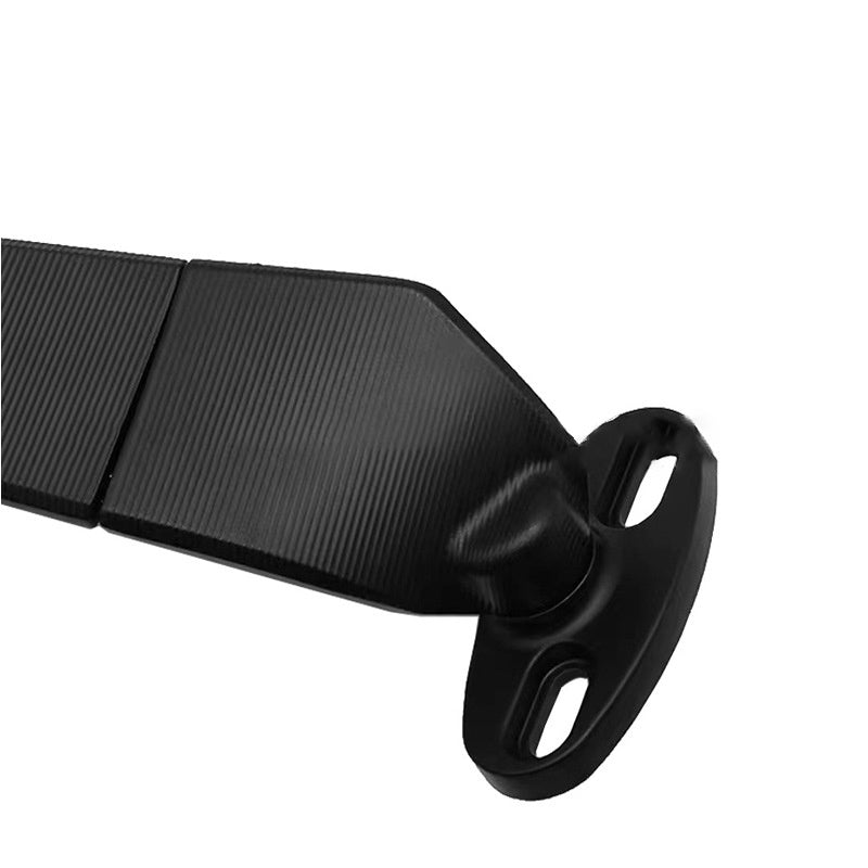 Motorcycle Rearview Mirror Spoiler Set Aluminum Adjustable Enhanced Visibility