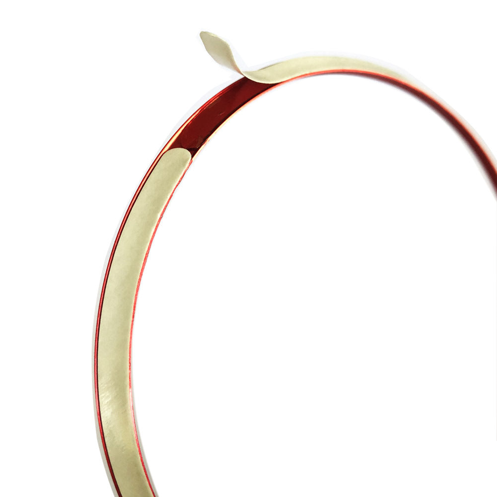 Avtomobil ichki qismi uchun 5 dona rangli alyuminiy qotishmasidan yasalgan havo ventili uchun halqa bezak to'plami