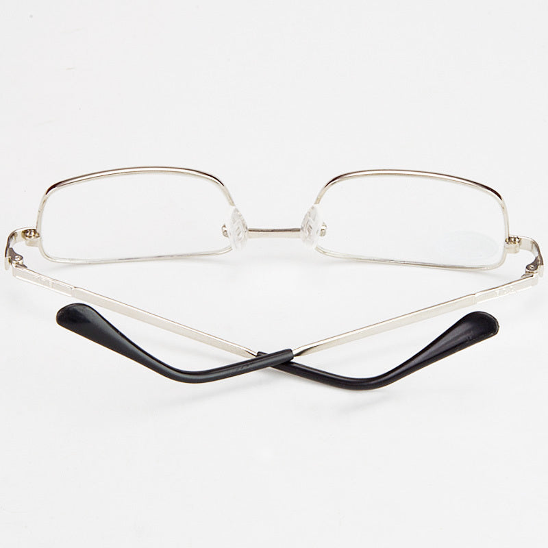 Square Full Frame Reading Glasses for Presbyopia Anti-Scratch Eyewear