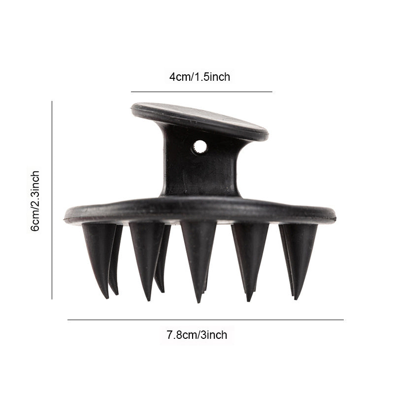 Silicone Scalp Massager Brush for Hair Care Mold-Free Unscented