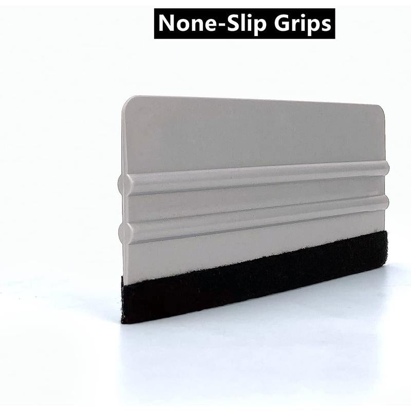 Large Felt Edge Squeegee for Vinyl Wrap Decals Windows Wallpaper