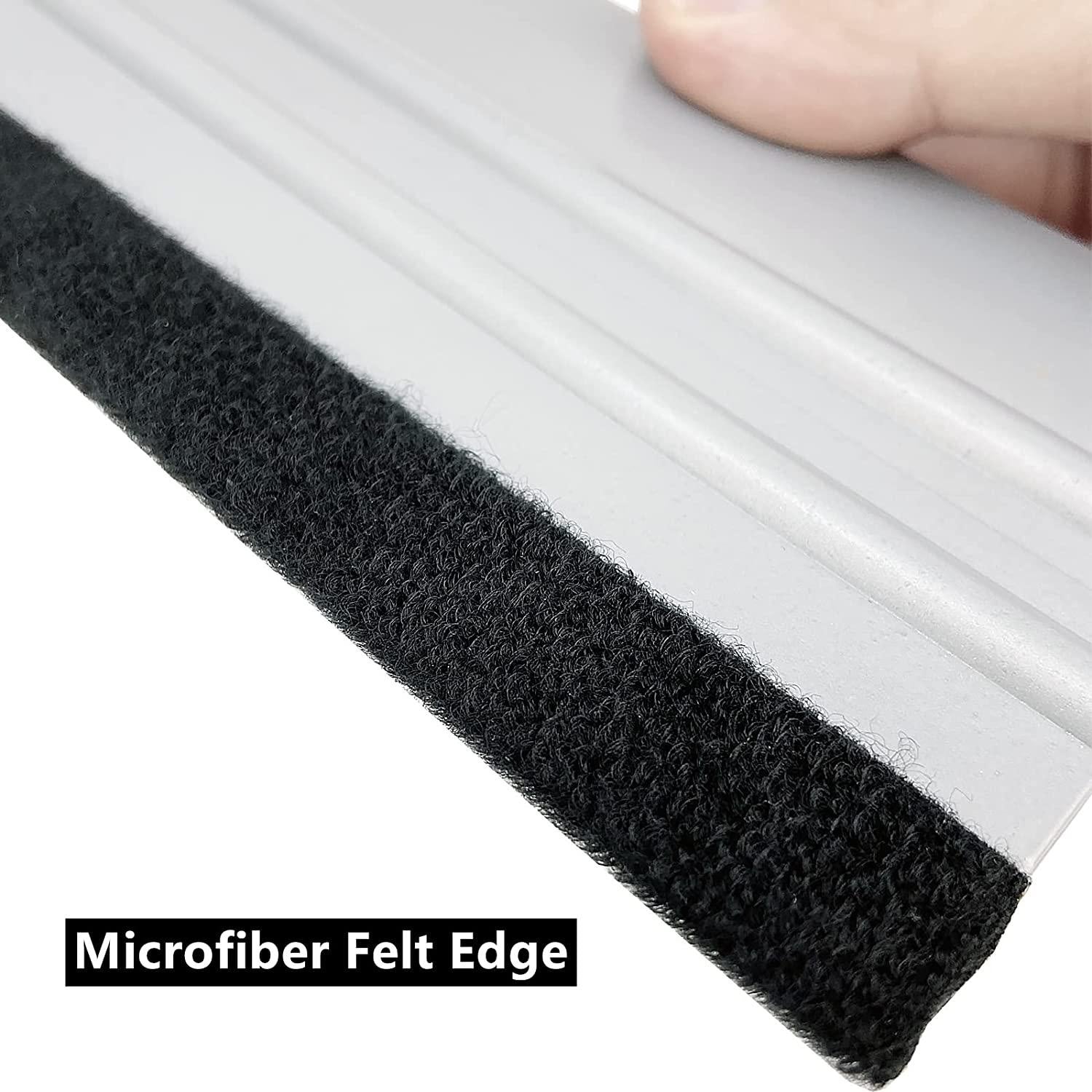 Large Felt Edge Squeegee for Vinyl Wrap Decals Windows Wallpaper