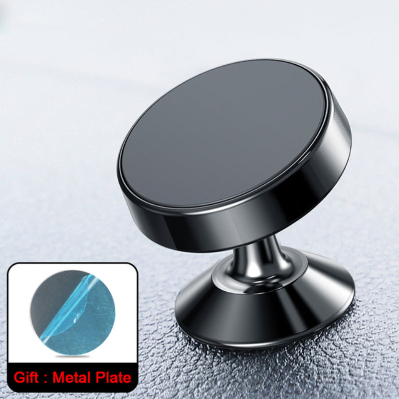 Universal Magnetic Car Phone Holder Mount for Smartphones, Adjustable, Compact