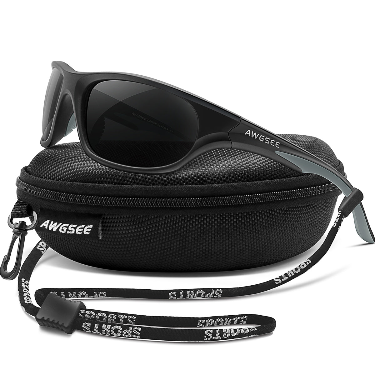 Unbreakable Polarized Sports Sunglasses for Men Cycling Driving Fishing