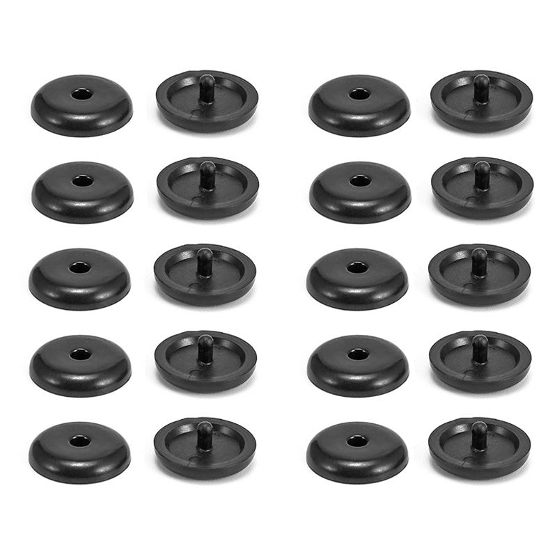 10Pcs Car Seat Belt Buckles Plastic Clips Spacing Non-Slip Retainers