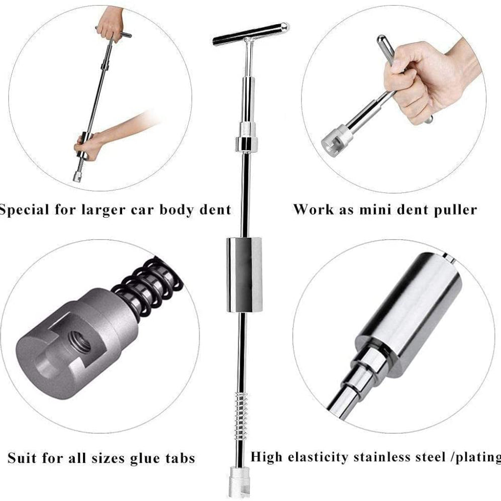 Avtomobil tishiklarini ta'mirlash to'plami, slayd qattiq, suvga yopishgan stakanlar, ko'k yopishtiruvchi plastinkalar