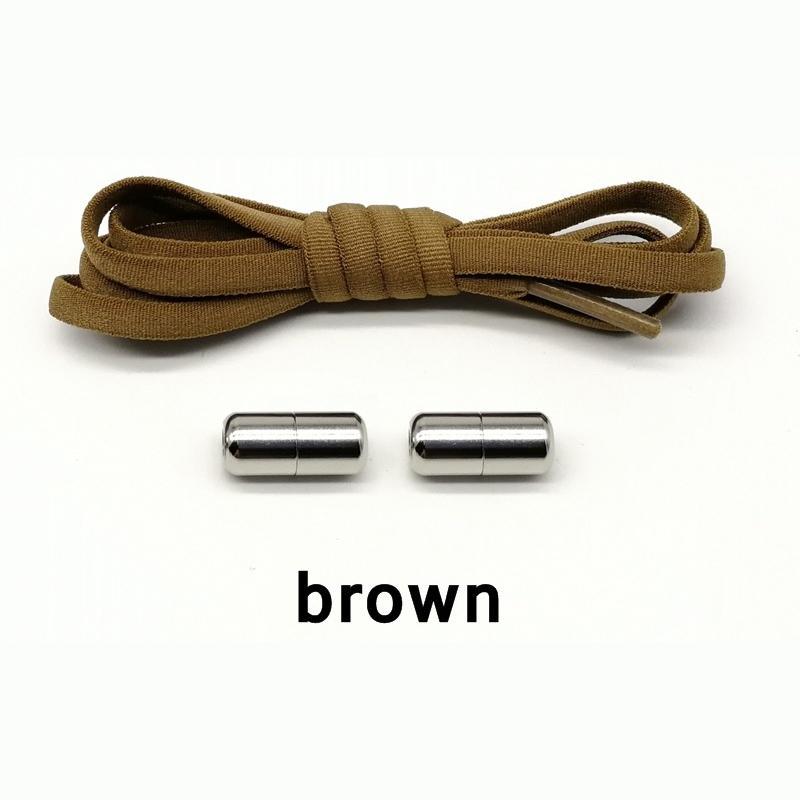 Unisex Elastic Shoelaces for Sneakers No-Tie Laces Easy to Install