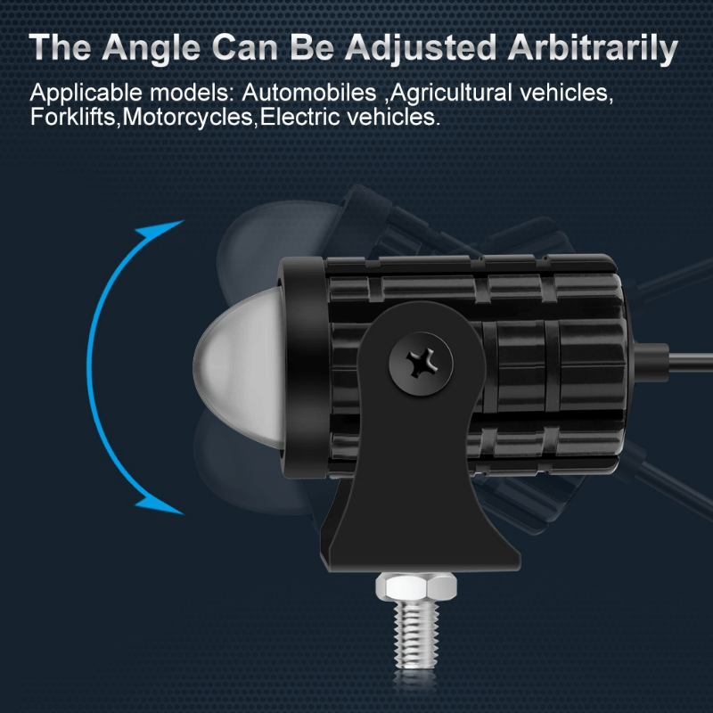 Lente de proyector mini de faro LED para coche universal para mejorar la visibilidad