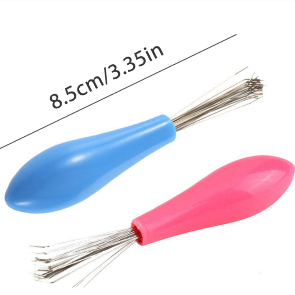Herramienta de limpieza de peines de plástico para cabello unisex, eliminador de limpieza de cepillos planos