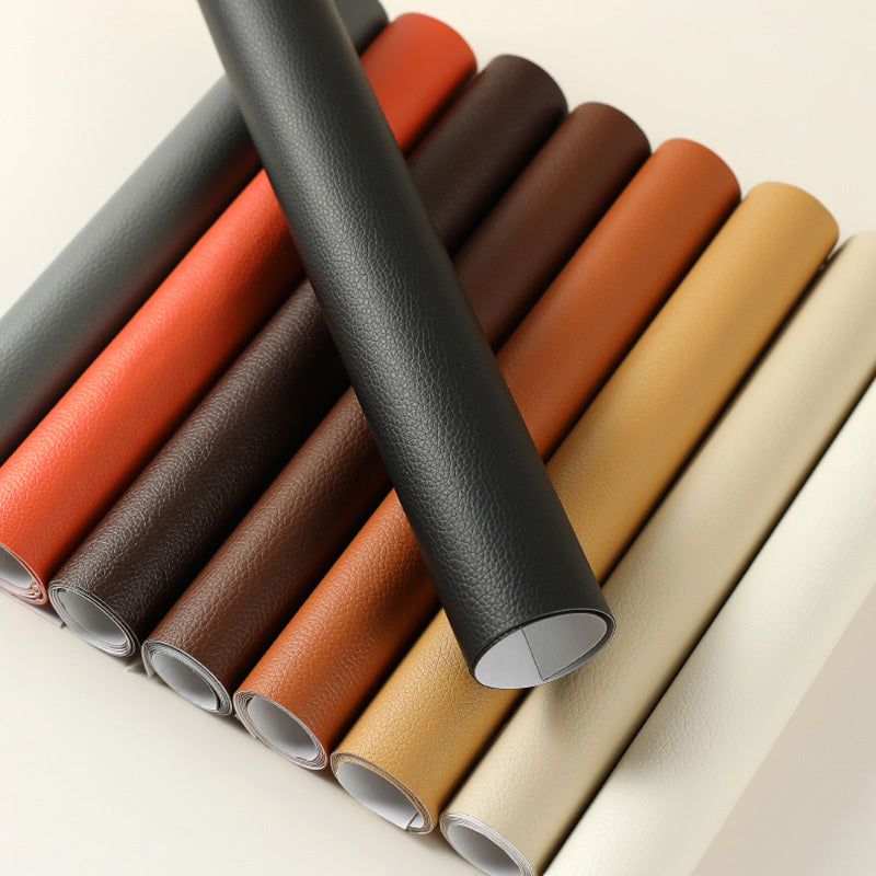 Multi-Size Self-Adhesive Faux Leather Repair Patches for Furniture and Shoes