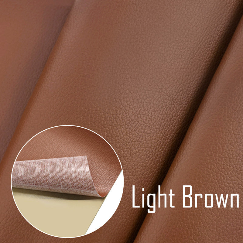 Multi-Size Self-Adhesive Faux Leather Patches for Furniture Shoes Car Seats