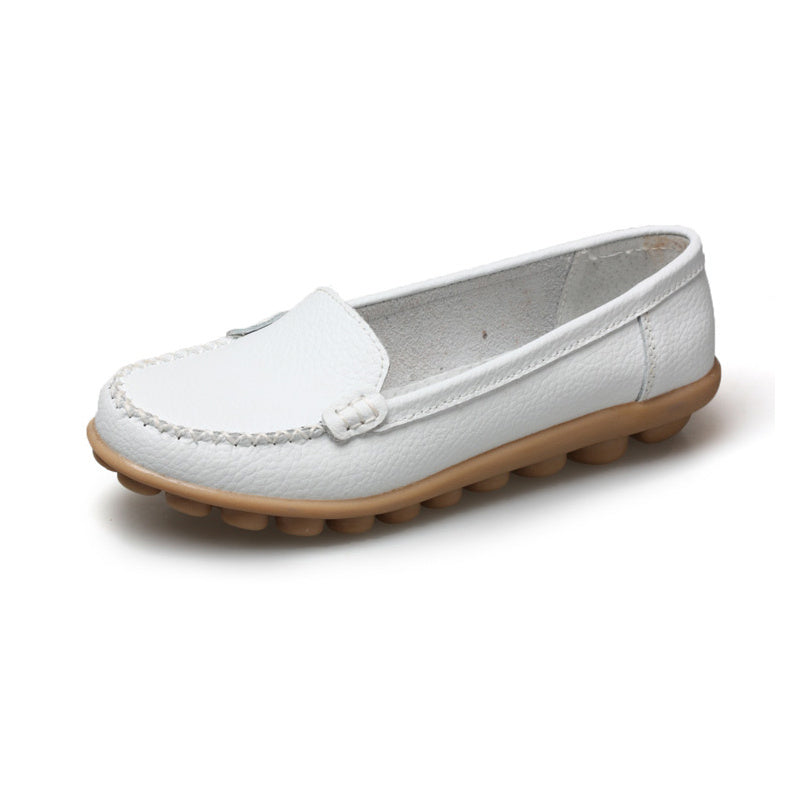 Women's Round Toe Loafers Slip-On Casual Shoes Lightweight Comfort