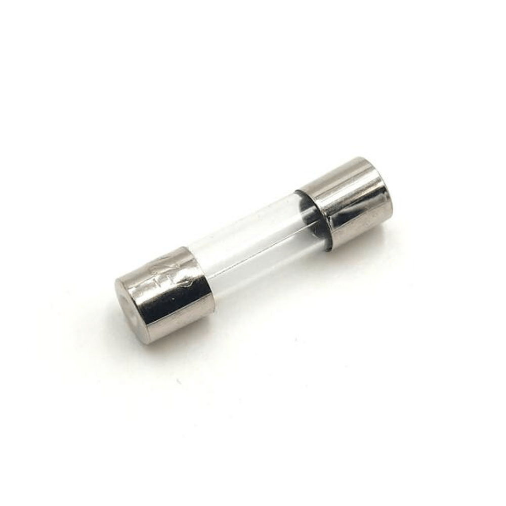 100-Piece Glass Fuse Assortment Kit 5x20mm 0.2A–20A for Electronics