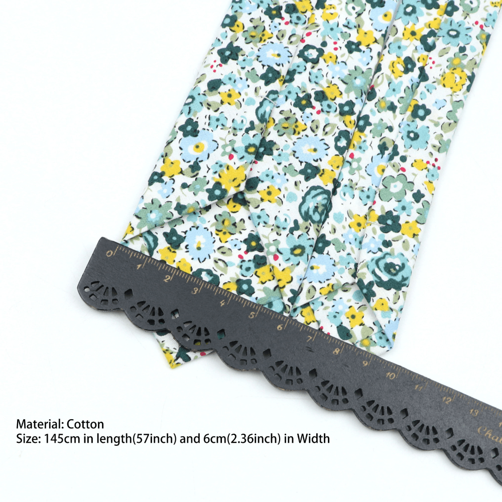 Men's Floral Cotton Tie 144cm Slim Fit Stylish Accessory