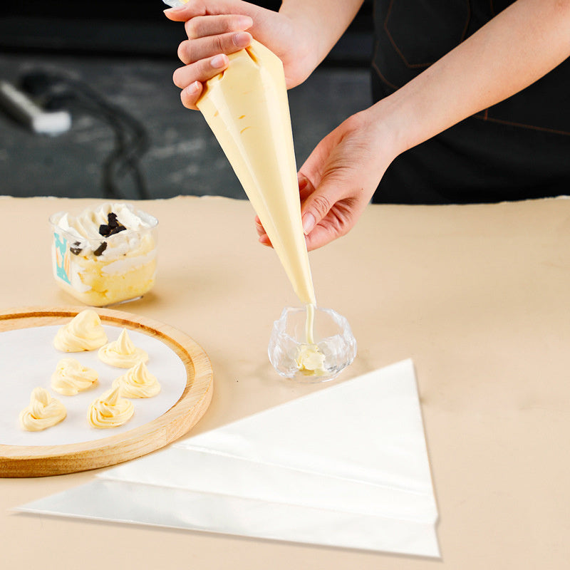 Disposable Piping Bags 50/100/200pcs Icing Fondant Cake Decorating Supplies