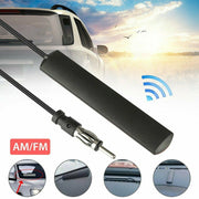 Universal AM FM radio antennasi avtomobil, yuk mashinasi, kema uchun qora 12V