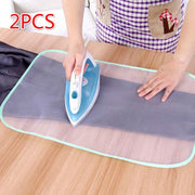 2-Piece High Temperature Ironing Cloth Set for Clothing and Board Protection