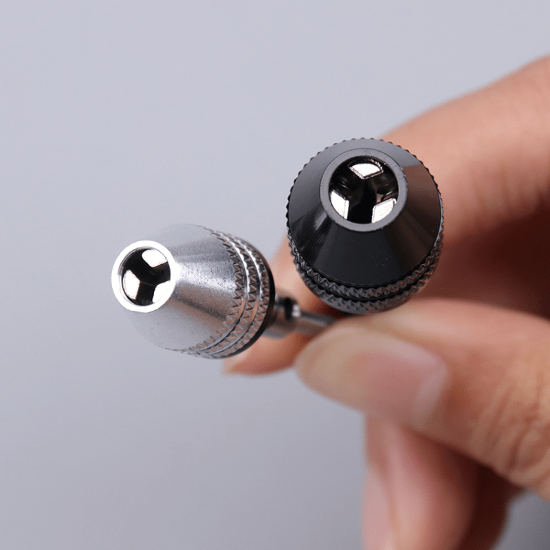 Universal 3-Jaw Keyless Drill Chuck Adapter for Electric Drills