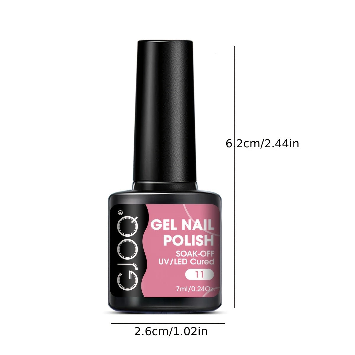 Gel Nail Polish Pink Purple Glitter Soak Off LED Manicure All Seasons