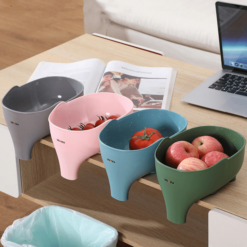 Anti-Skid Fil Elephant Dizayni Oshxona Lavabosi Filtr - Osonlik bilan Oziq-ovqat Qoldiqlarini Filtrlash uchun Qulay Tayyorlash va Tozalash