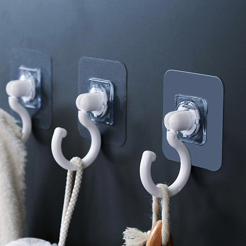 Rotatable Ceiling Wall Hook for Dome Bed Canopy Mosquito Netting and Bathroom Accessories