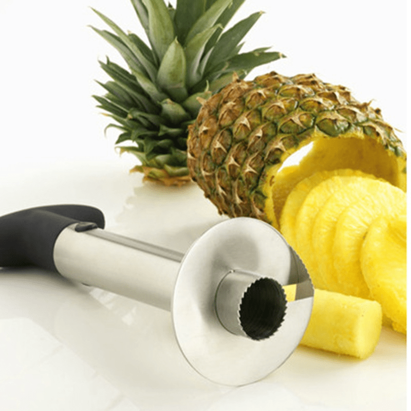 Stainless Steel Pineapple Slicer Peeler Cutter Fruit Tool Kitchen Restaurant