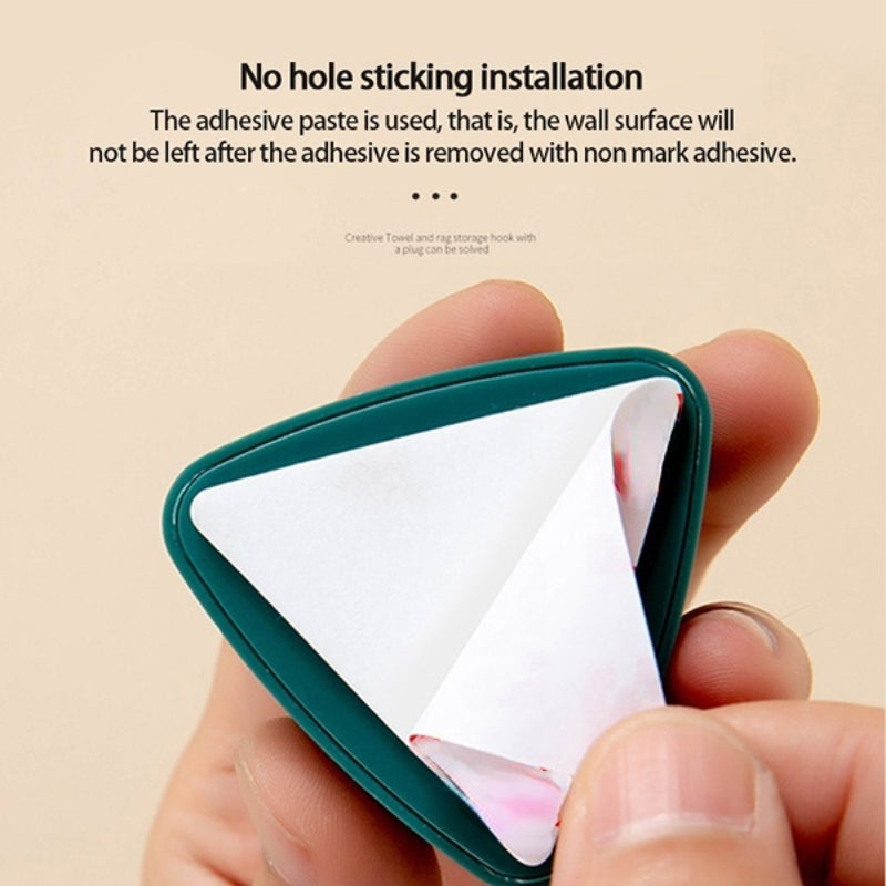 Vannaxonalar, oshxonalar va hojatxonalar uchun 4 ta tutqichli devor usti qo‘l sochiq tutqichi