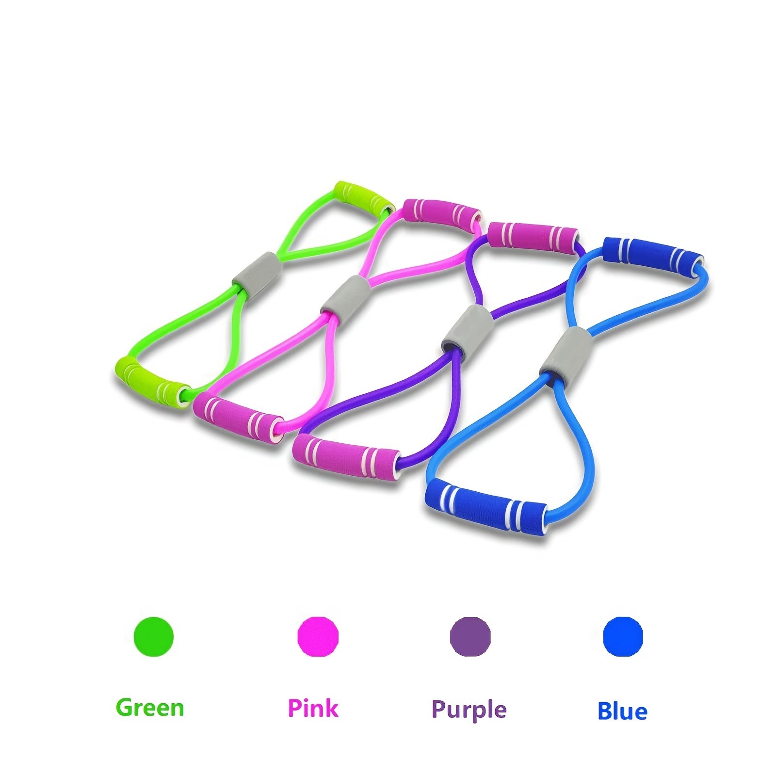 Resistance Bands Stretching Belt for Fitness and Physical Therapy