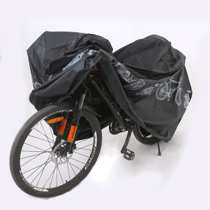 Cubierta impermeable y a prueba de UV para bicicleta de montaña, protector de almacenamiento exterior para bicicleta