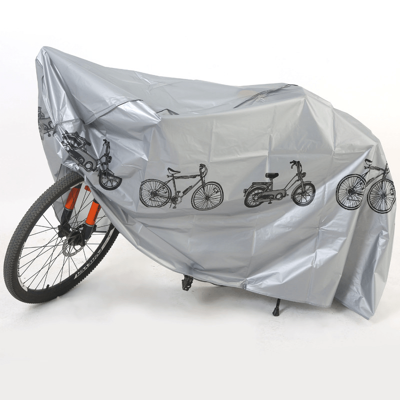 Cubierta impermeable y a prueba de UV para bicicleta de montaña, protector de almacenamiento exterior para bicicleta