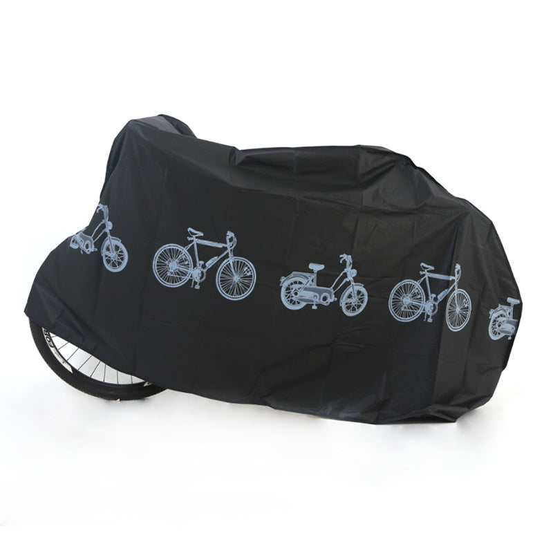 Cubierta impermeable y a prueba de UV para bicicleta de montaña, protector de almacenamiento exterior para bicicleta