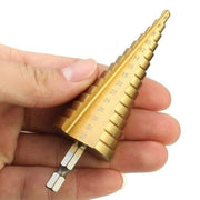 Titanium Drill Bit Tool for Steel and Cone Hole Cutting Home Repairs