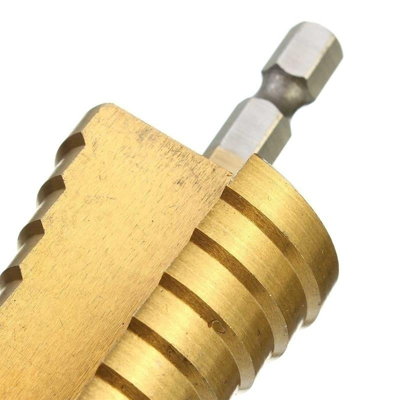 Titanium Drill Bit Tool for Steel and Cone Hole Cutting Home Repairs