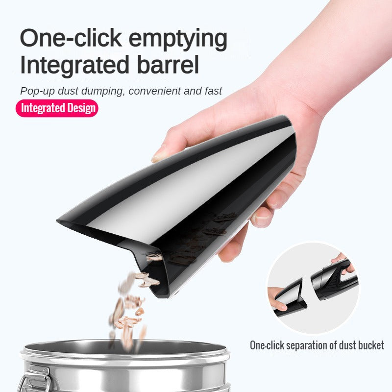 Portable Handheld Car Vacuum Cleaner Wet Dry Dual Use with Large-Capacity Dust Cup