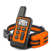 Rechargeable Pet Training Collar with 500m Remote Vibration Electric Shock Buzz Modes USB Charging