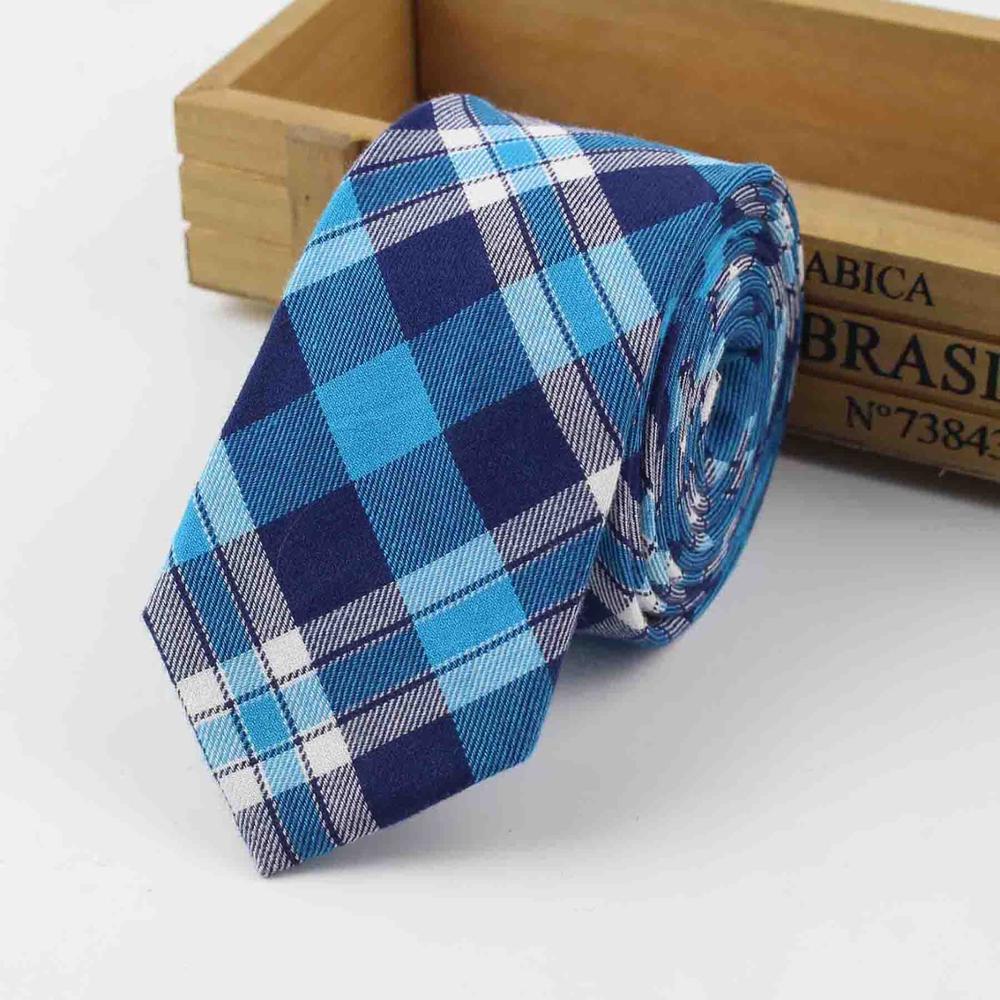 Erkaklar uchun plaid galstuk rasmiy va kundalik kiyim uchun, sovg‘a uchun mos