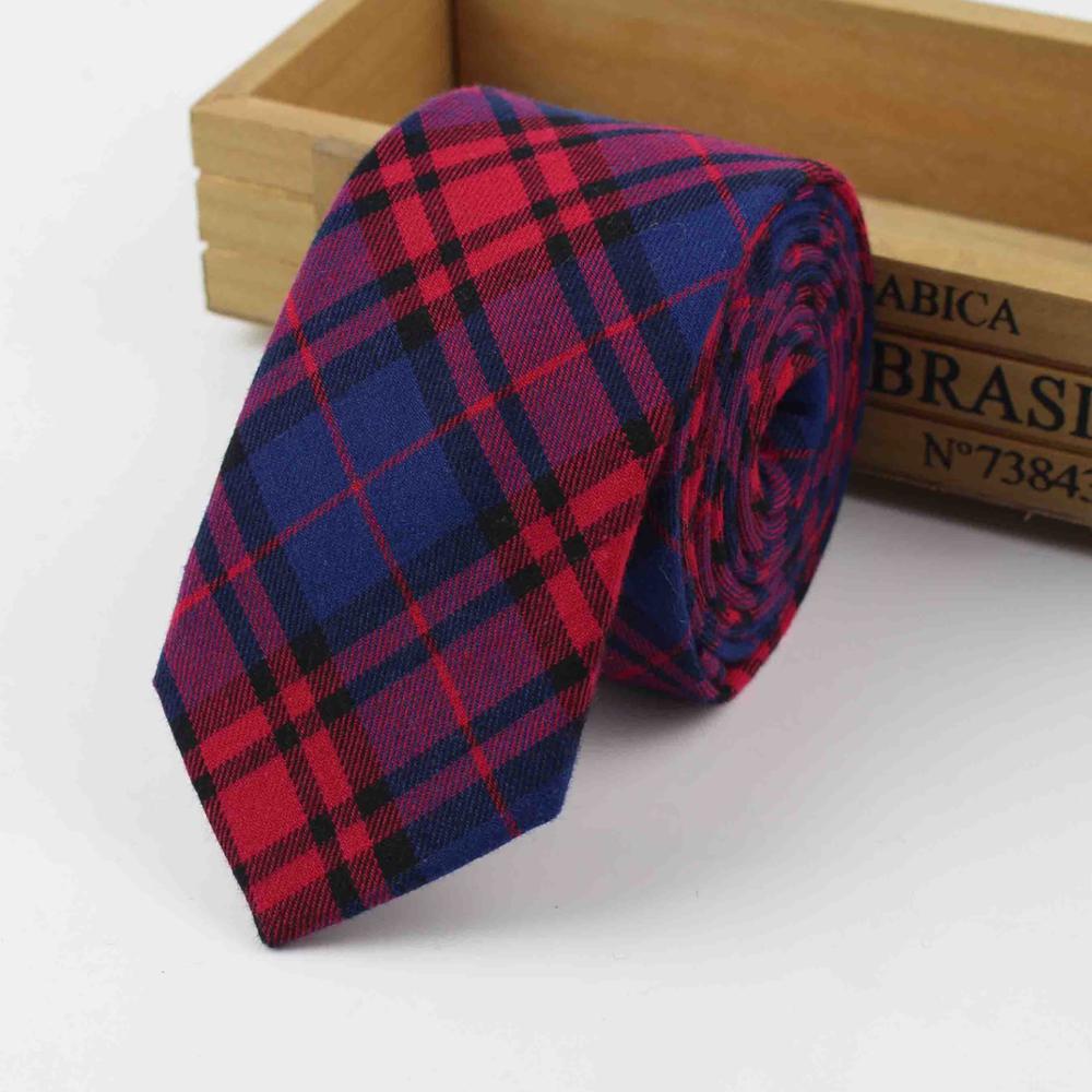 Erkaklar uchun plaid galstuk rasmiy va kundalik kiyim uchun, sovg‘a uchun mos