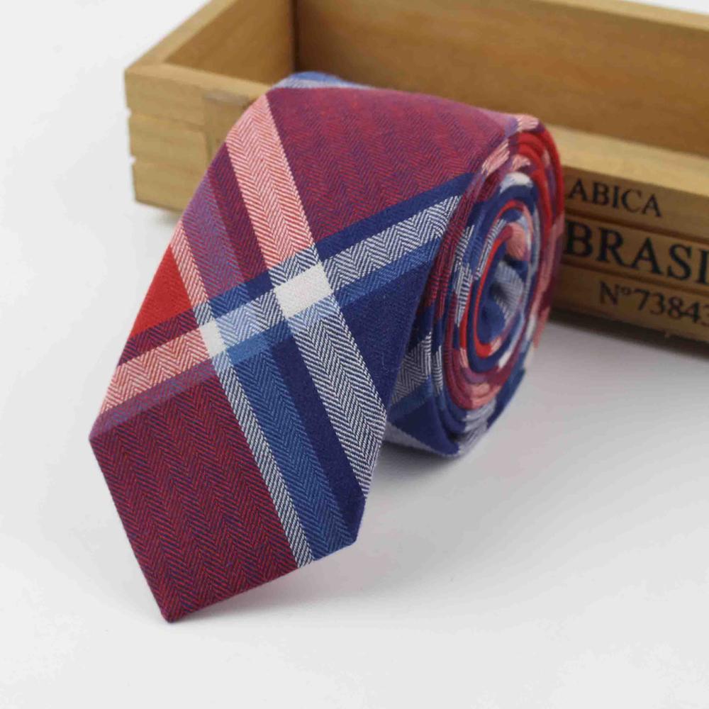 Erkaklar uchun plaid galstuk rasmiy va kundalik kiyim uchun, sovg‘a uchun mos