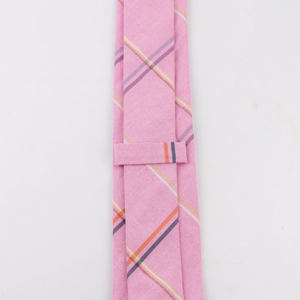 Erkaklar uchun plaid galstuk rasmiy va kundalik kiyim uchun, sovg‘a uchun mos