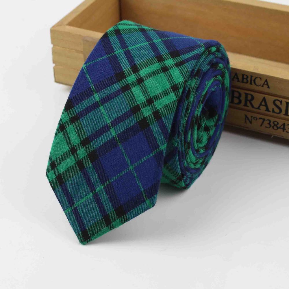 Erkaklar uchun plaid galstuk rasmiy va kundalik kiyim uchun, sovg‘a uchun mos